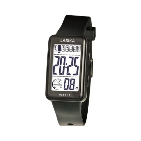 Ψηφιακό ρολόι χειρός - WF161 - Lasika - 115144 - Black/Black