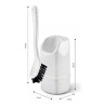 Lampa - Πιγκάλ Καθαρισμού Λεκάνης Πλαστικό Toilet Brush σε Λευκό Χρώμα με Διαστάσεις 79x68x160 mm - 1 Τεμ. (L4070.5)