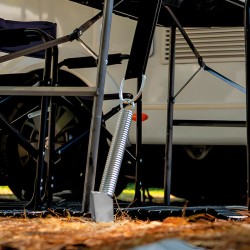 Lampa - Σετ Στήριξης / Πρόσδεσης Τέντας Anti-Storm με Πασσάλους, Ελατήρια και Ιμάντες, Συμβατό για Γάντζους S - 1 Σετ (L2017.3)