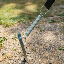 Lampa - Σετ Στήριξης / Πρόσδεσης Τέντας Universal με Πασσάλους, Ελατήριο και Ιμάντες για Τέντες και Βεράντες έως 7,5 m - 1 Σετ (