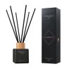 Fresso - Αρωματικό Χώρου με Στικ Cadence 100 ml Premium Home Reed Diffuser με FlowScent, Μαύρο Γυάλινο Μπουκάλι και Μαύρα Στικ α