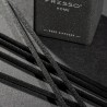 Fresso - Αρωματικό Χώρου με Στικ Amora 100 ml Premium Home Reed Diffuser με FlowScent, Μαύρο Γυάλινο Μπουκάλι και Μαύρα Στικ από