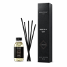 Fresso - Κιτ Αναπλήρωσης με Άρωμα Cadence 100 ml Premium Home Refill Kit και 6 Μαύρα Στικ από Fiberglass για Αρωματικό Χώρου Ree