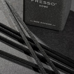 Fresso - Κιτ Αναπλήρωσης με Άρωμα Cadence 100 ml Premium Home Refill Kit και 6 Μαύρα Στικ από Fiberglass για Αρωματικό Χώρου Ree