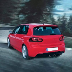 Πισινά Φανάρια Set Για Vw Golf VI (6) 08-12 Full Led GTI R20 Look Κόκκινο/Φιμέ VLand