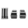 NTY - Σετ Πεντάλ για Χειροκίνητο Κιβώτιο για Citroen C5 / C6 / C8 / DS5 και Peugeot 508 / 3008 με αντιολισθητική επιφάνεια για σ