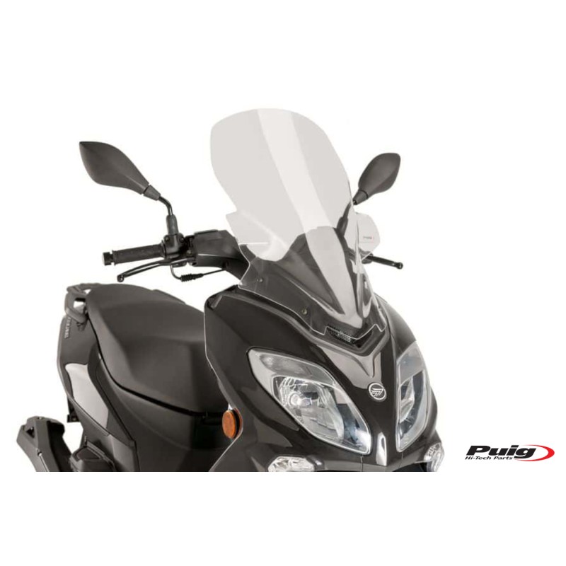 Παρμπρίζ PUIG 8167W V-TECH LINE TOURING Καθαρό 615X350MM CITYBLADE125/150 13-17