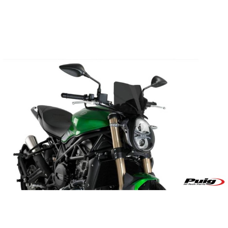 Παρμπρίζ PUIG 20505F  NAKED NEW GEN. DARK SMOKE 267X293MM 752S