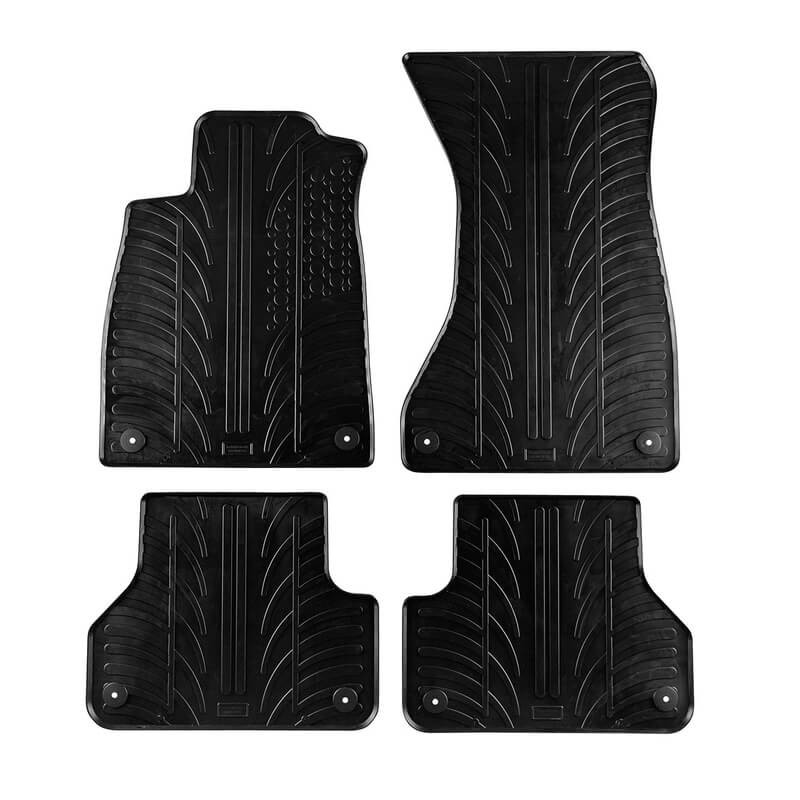 Πατάκια Αυτοκινήτου Gledring 0252 Audi A4 B9 2015- Μαύρο 4 Τεμάχια