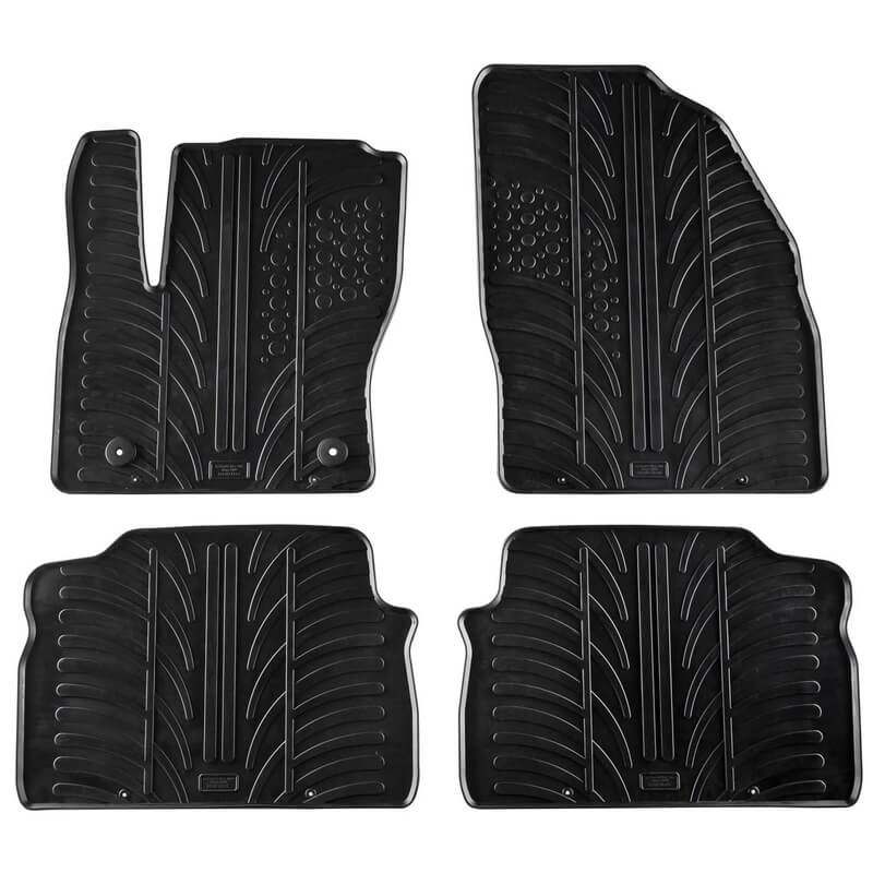 Πατάκια Αυτοκινήτου Gledring 0288 Ford Kuga 2011-2013 Μαύρο 4 Τεμάχια