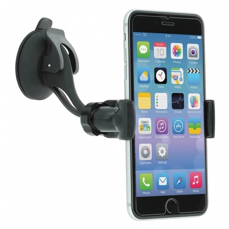 Βάση Κινητού SmartPhone Αυτοκινήτου Με Βεντούζα 2cm - 10cm Pulse