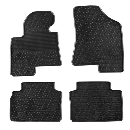 Πατάκια Αυτοκινήτου Gledring 0197 Hyundai IX35 2009-2015/ Kia Sportage 2010-2016 Μαύρο 4 Τεμάχια