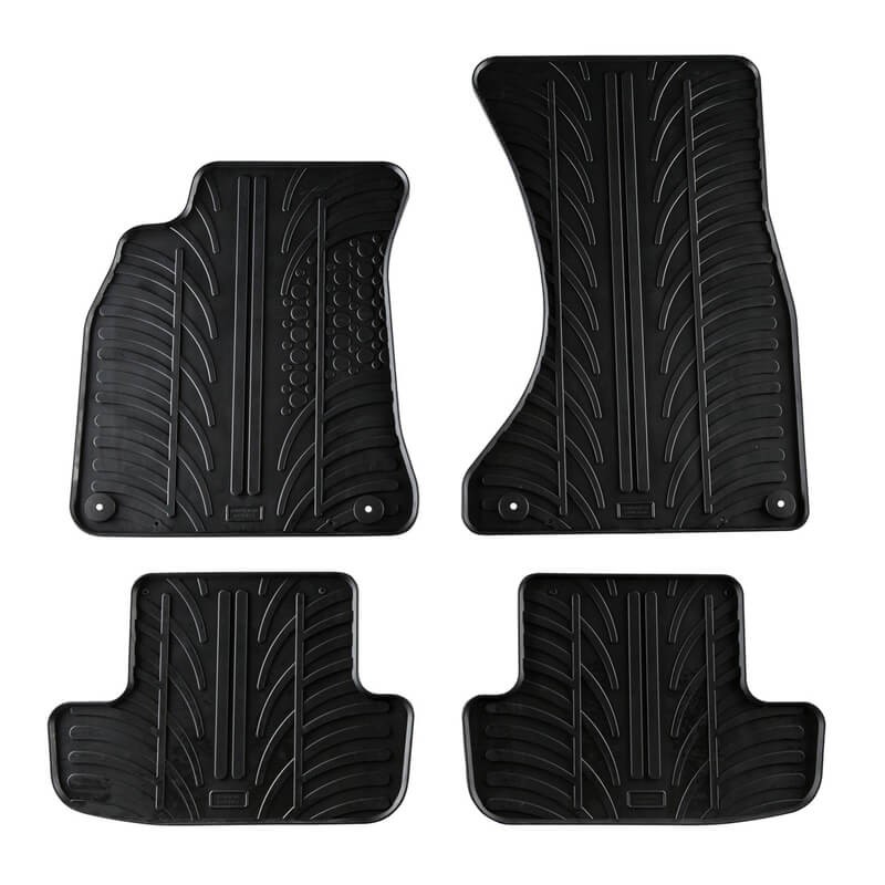 Πατάκια Αυτοκινήτου Gledring 0241 Audi A4 B8 Coupe 2007-2016 Μαύρο 4 Τεμάχια
