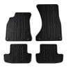 Πατάκια Αυτοκινήτου Gledring 0241 Audi A4 B8 Coupe 2007-2016 Μαύρο 4 Τεμάχια