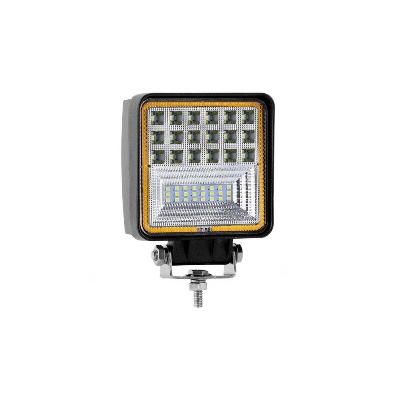 Προβολέας Εργασίας 42Led Τετράγωνος 110mm x 110mm 45W Combo 9-36V AWL12 Amio