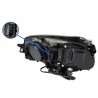 Μπροστινά Φανάρια Set Για Vw Golf VII (7) 12-17 DRL Full Led Halogen Version Black/Chrome LEDHL103-CM Osram Ledriving Osram Ledr