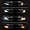 Μπροστινά Φανάρια Set Για Vw Golf VII (7) 12-17 DRL Full Led Halogen Version Black/Chrome LEDHL103-CM Osram Ledriving Osram Ledr
