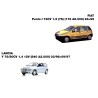 Simoni Racing - Φίλτρο Αέρα Racing Πλακέ 255x102x25 mm από Κόκκινο Βαμβάκι, Πλενόμενο και Επαναχρησιμοποιούμενο για Fiat Punto I