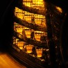 Μπροστινά Φλας Για Bmw 3 E46 Coupe/Cabrio 99-01 Κουμπωτά Led Μαύρα 2 Τεμάχια Eagle Eyes