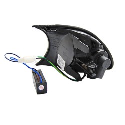 Μπροστινά Φλας Για Bmw 3 E46 Coupe/Cabrio 99-01 Κουμπωτά Led Μαύρα 2 Τεμάχια Eagle Eyes