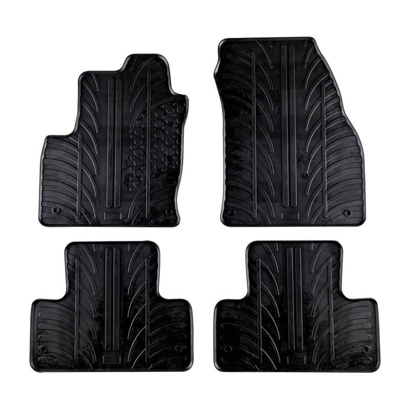 Πατάκια Αυτοκινήτου Gledring 0521 Land Rover Range Evoque L538 2011-2019 Μαύρο 4 Τεμάχια