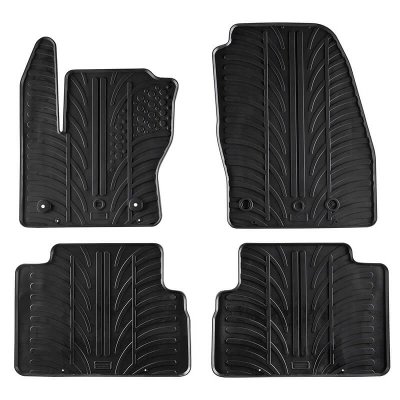 Πατάκια Αυτοκινήτου Gledring 0285 Ford C-MAX 2010-2014 5 Πόρτες Μαύρο 4 Τεμάχια