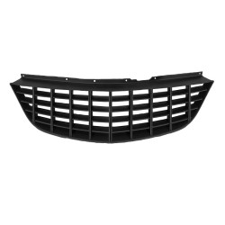 Μάσκα Για Opel Corsa D 06-11 Χωρίς Σήμα Με Κάθετες Γραμμές Μαύρη Ματ 1 Τεμάχιο