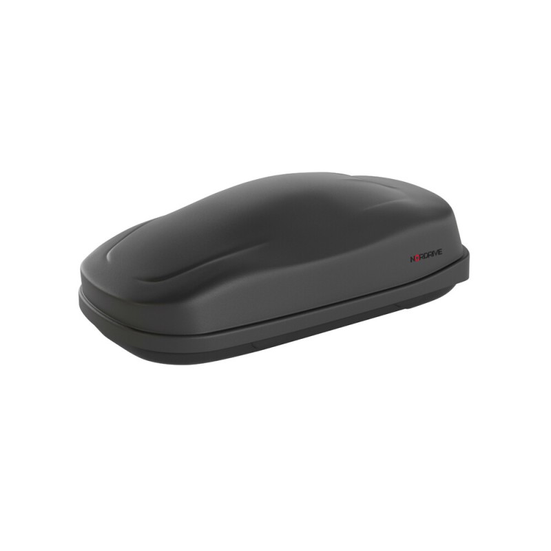 Nordrive – Μπαγκαζιέρα Οροφής Box 480 480L για Ασφαλή Μεταφορά Μεγάλης Χωρητικότητας με Κεντρικό Κλείδωμα ABS Μαύρη Ανάγλυφη – 1