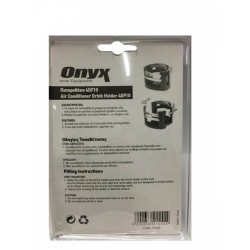 Ποτηροθήκη Αεραγωγού Κινητή Μαύρη 21555 Onyx