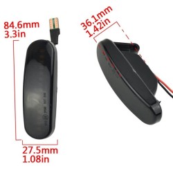 Πλαϊνά Φλας Φτερού Για Citroen Nemo 07-15 / Fiat Doblo 00-10 / Fiorino 07-13 / Idea 03-11 / Linea 07-12 / Multipla / Panda 03-12