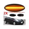 Πλαϊνά Φλας Φτερού Για Toyota Yaris 05-11 / Rav4 05-10 / Auris 06-10 / Corolla Sedan 07-11 / Verso 09-13 Led Dynamic Φιμέ 2 Τεμά