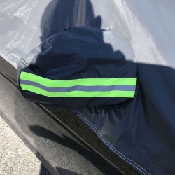 Ηλιοπροστασία - Καλύπτρα Εξωτερική Μπροστινών Παραθύρων Ενισχυμένη Με Αντανακλαστική Ταινία Στους Καθρέπτες & Ιμάντες Πρόσδεσης 