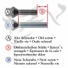 Αποστάτες Τροχών 20mm (10mm+10mm) 5x100 Με Μπουλόνια Για Seat Leon / Toledo 1M 2 Τεμάχια
