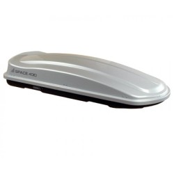 Μπαγκαζιέρα Οροφής Space 430L Silver Γυαλιστερή Με Διπλό Άνοιγμα