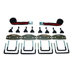 Μπαγκαζιέρα Οροφής Cube 470L Silver Mat Με Μονό Άνοιγμα