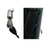 Μπαγκαζιέρα Οροφής Cube 470L Silver Mat Με Μονό Άνοιγμα