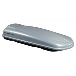 Μπαγκαζιέρα Οροφής Free 480L Silver Με Μονό Άνοιγμα & Quick Fix Τοποθέτηση