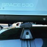 Μπαγκαζιέρα Οροφής Space 530L Silver Γυαλιστερή Με Διπλό Άνοιγμα