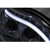 Φανάρια εμπρός led lightbar design για Mercedes S-Class (1998-2005) , με λάμπες (Η1) - σετ 2τμχ.