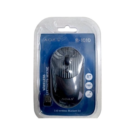 Ασύρματο ποντίκι Η/Υ - B1010 - AOAS - 654863 - Black