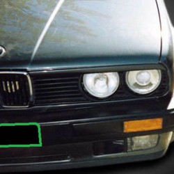 Φρυδάκια Μπροστινών Φαναριών Για Bmw 3 E30 82-94 2 Τεμάχια