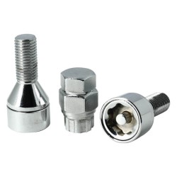 Αντικλεπτικά Μπουλόνια Ασφαλείας Butzi Premium Kit 6 pcs Με Μοναδικό Κλειδί-Εργαλείο Type-FF M14x1.50 L28 T17
