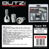 Αντικλεπτικά Μπουλόνια Ασφαλείας Butzi Premium Kit 6 pcs Με Μοναδικό Κλειδί-Εργαλείο Type-EE M12x1.5 L26 T17