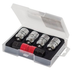 Αντικλεπτικά Μπουλόνια Ασφαλείας Butzi Premium Kit 6 pcs Με Μοναδικό Κλειδί-Εργαλείο Type-AA M12x1.25