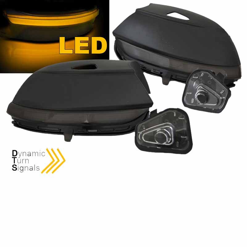 Φλας Καθρέπτη Για Vw Scirocco 08-14 / Passat B7 10-14 / Passat CC 08-14 / Jetta 6 11-14 / Beetle 11-14 / Eos 11-15 Dynamic Φιμέ 