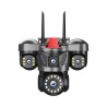 Κάμερα ασφαλείας IP τριπλή - Security Camera - Q83 - 020362