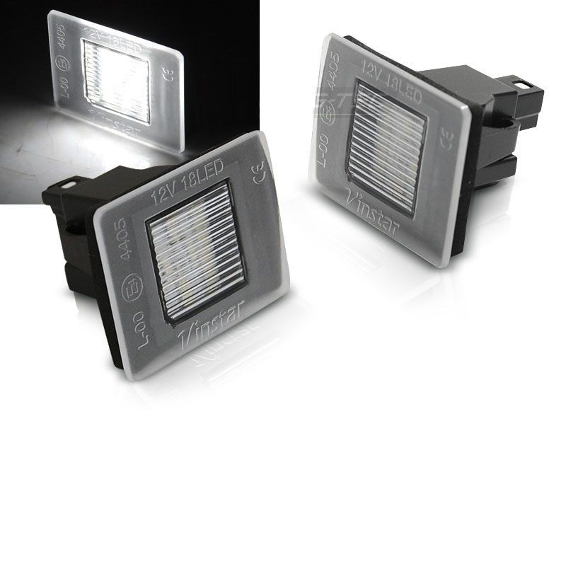 Led Φαναράκια Πινακίδας Για Mercedes-Benz A-Class W176 ,SLK R172 ,GLA X156 ,GLE W166 ,GL X166 ,V-Class Vito W447 Ζευγάρι 2 Τεμάχ