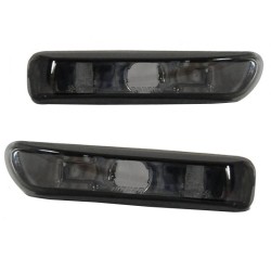 Πλαϊνά Φλας Φτερού Για Bmw 3 E46 Sedan 99-01 / Touring 99-01 / Compact 01-04 / Coupe 99-03 Smoke 2 Τεμάχια