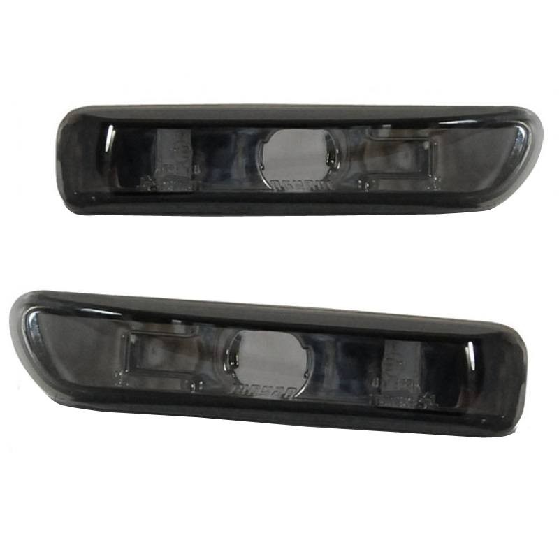 Πλαϊνά Φλας Φτερού Για Bmw 3 E46 Sedan 99-01 / Touring 99-01 / Compact 01-04 / Coupe 99-03 Smoke 2 Τεμάχια
