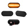 Πλαϊνά Φλας Φτερού Για VW Golf/ Vento/Bora/ Passat/ Polo/Transporter/ Seat Toledo/Leon/Ibiza/Cordoba/Alhambra/ Led Dynamic Smoke
